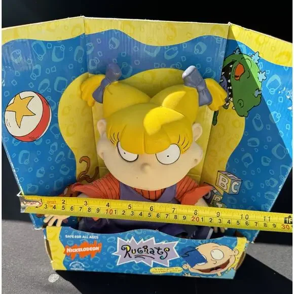 New Nickelodeon Rugrats Angelica Doll Toy 1997 Vintage Applause Rare